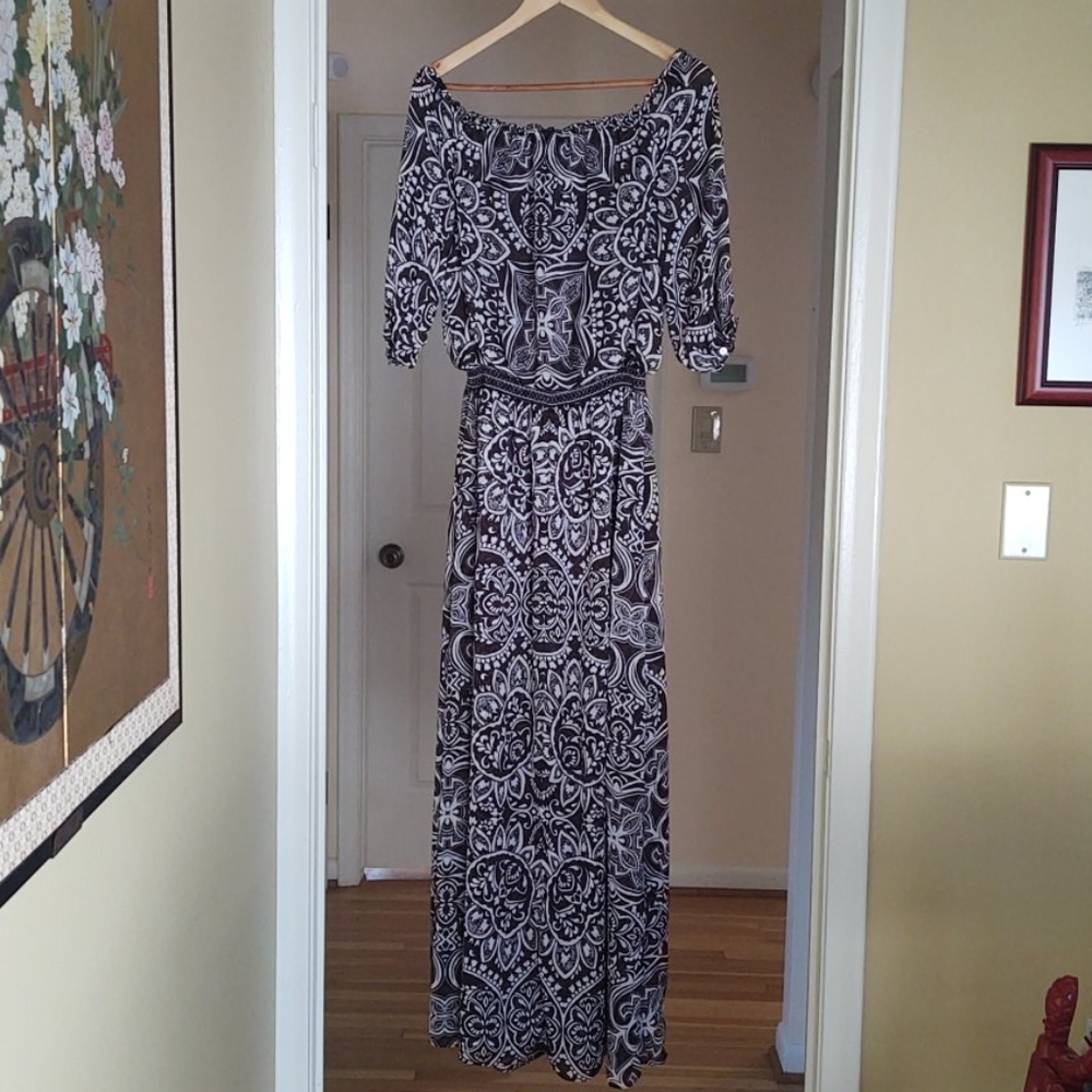 White House black market summer , long dress💐 - Picture 8 of 8